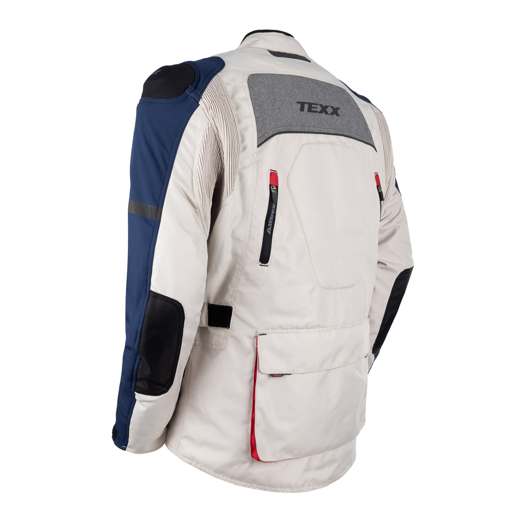 Jaqueta Texx Armor Masc Branc Azul Verm Cinz Xxxxxl 5xl - Imagem 2
