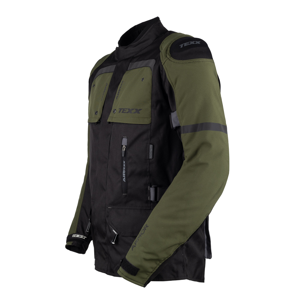 Jaqueta Texx Armor Masc Pret Verd Xxxl 3xl - Imagem 3