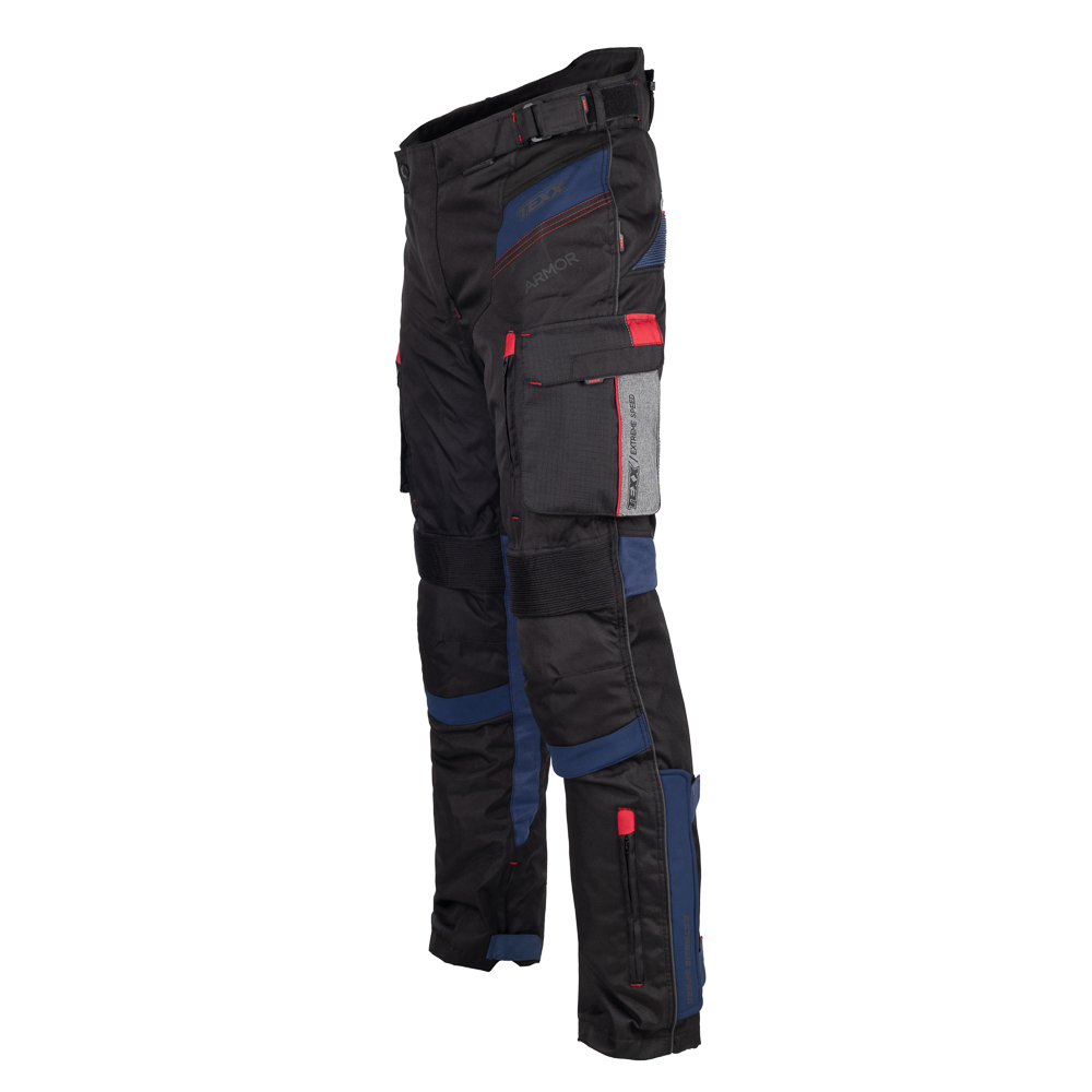 Calca Texx Armor Masc Pret Azul Verm Cinz Xxxl 3xl - Imagem 3