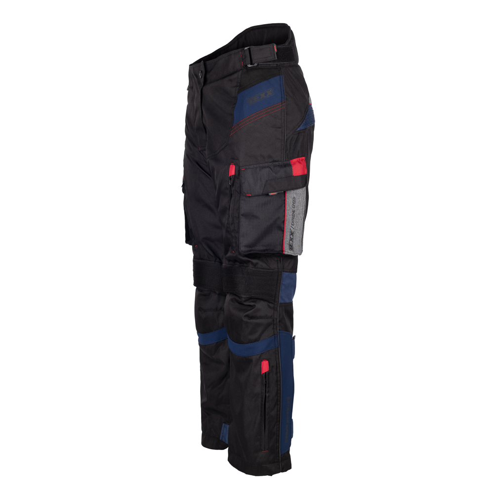 Calca Texx Armor Ld Fem Pret Azul Verm Cinz Xxl 2xl - Imagem 3