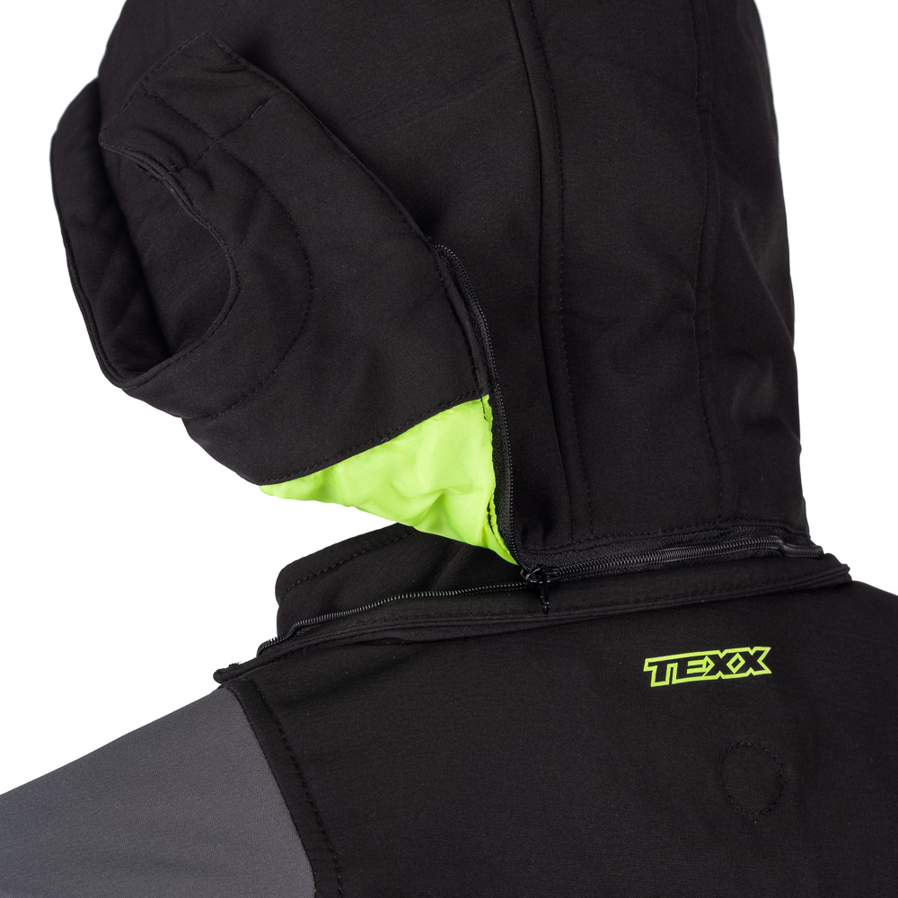 Jaqueta Texx Miami Cinz Pret Verd Xxxxxl 5xl - Imagem 4