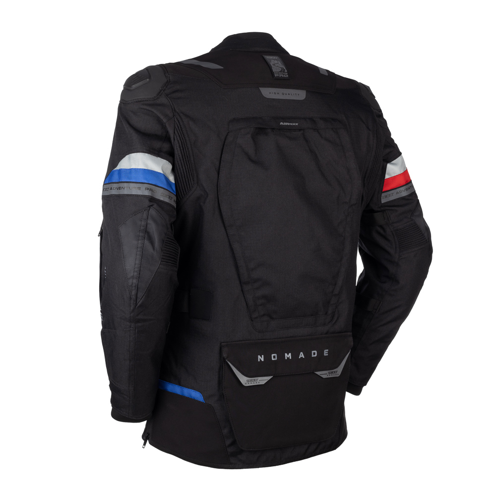 Jaqueta Texx Nomade Masc Pret Azul Verm Xxl 2xl - Imagem 2