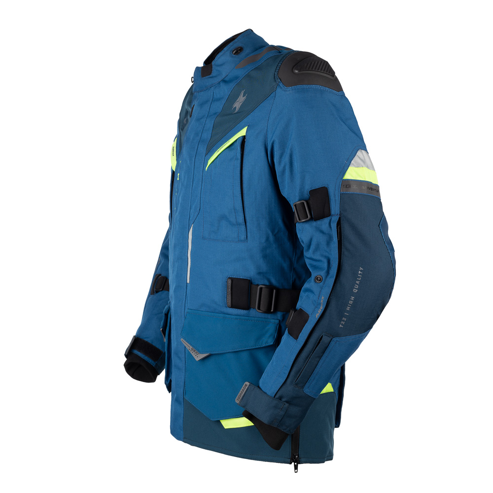 Jaqueta Texx Nomade Masc Azul Verd Xxxl 3xl - Imagem 3