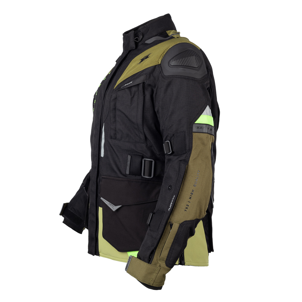 Jaqueta Texx Nomade Ld Fem Pret Verd Xxl 2xl - Imagem 3