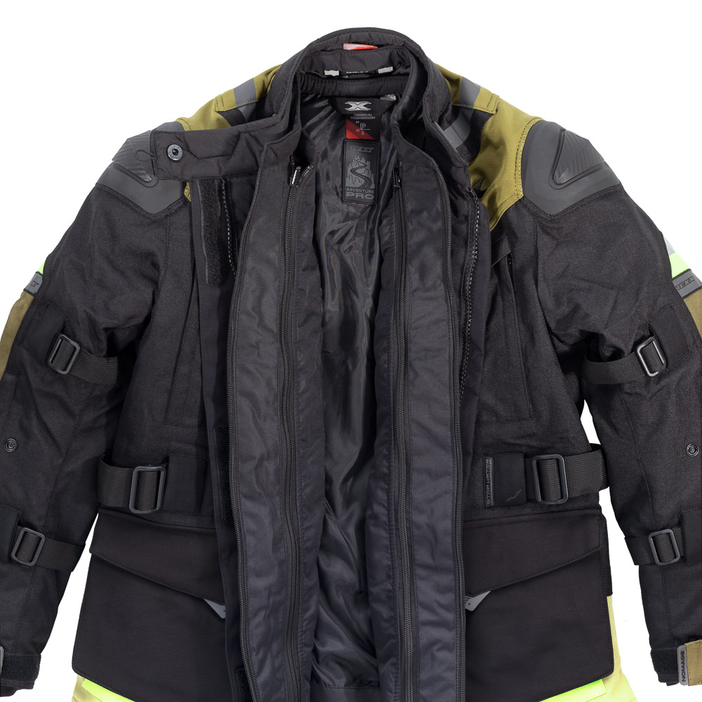 Jaqueta Texx Nomade Ld Fem Pret Verd Xxl 2xl - Imagem 6
