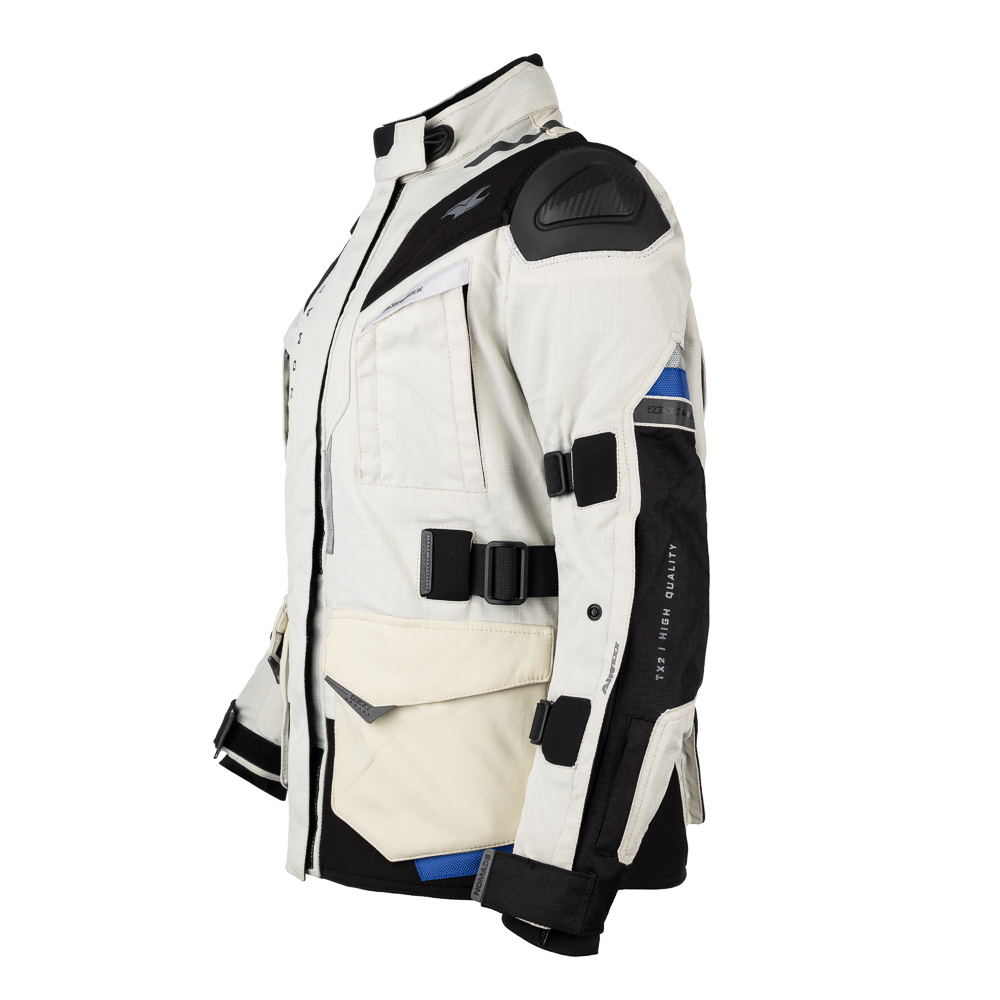 Jaqueta Texx Nomade Ld Fem Branc Azul Verm Xl - Imagem 3