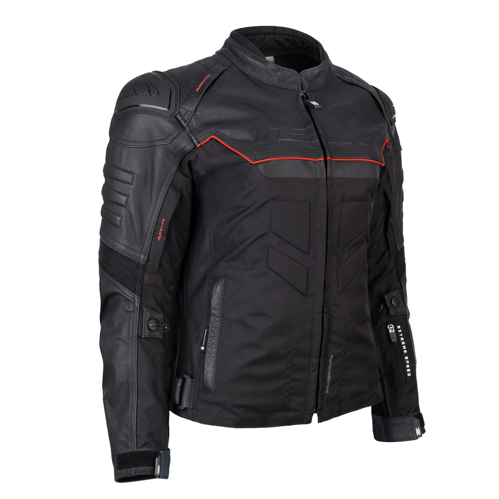 Jaqueta Texx Falcon V2 Fem Ld Pret Verm Xl